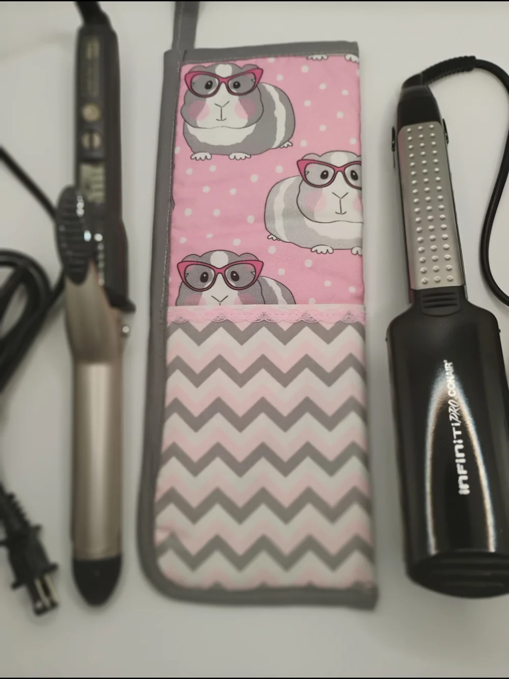 Guinea Pig Pattern Heat Resistant Travel Storage Pouch-Handmade